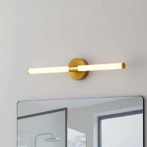 EGLO LED απλίκα Ramola, χρώμα ορείχαλκου, πλάτος 60 cm, IP44, CCT, Χρυσό / Ορείχαλκου, Μπάνιο, Μέταλλο, σύγχρονο