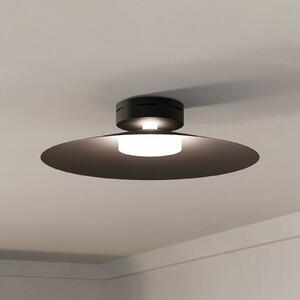 EGLO LED-Smart-Οροφής λάμπα Conomavilla-Z, μαύρο Ø 45 cm CCT RGB, ρυθμιζόμενος, Μαύρο, Σαλόνι / τραπεζαρία, Μέταλλο, σύγχρονο