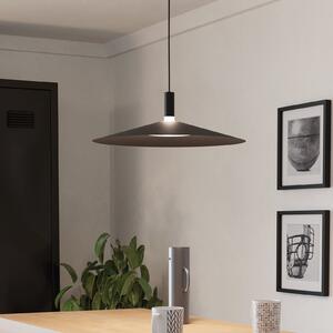 EGLO LED-Smart-Κρεμαστή λάμπα Conomavilla-Z, μαύρη, Ø 45 cm CCT RGB, ρυθμιζόμενος, Μαύρο, Σαλόνι / τραπεζαρία, Μέταλλο, σύγχρονο