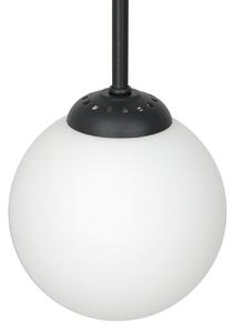 Milagro Lighting Φωτιστικό οροφής Archie, μαύρο, μήκος 68 εκ., μέταλλο, 2 λάμπες, ρυθμιζόμενος, Μαύρο, Σαλόνι / τραπεζαρία, Μέταλλο