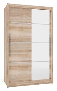 ΝΤΟΥΛΑΠΑ ΔΙΦΥΛΛΗ ILONA SONOMA 130X61X215ΕΚ MDF