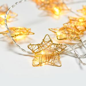 ^ "METAL STARS" 10LED ΛΑΜΠΑΚ ΣΕΙΡΑ ΜΠΑΤΑΡ.(3xAA)ΘΕΡΜΟ ΛΕΥΚΟ ΧΡΥΣΟ ΜΕΤΑΛΛΟ IP20 135+30cm ΔΙΑΦΑΝ ΚΑΛΩ