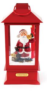 ^ "PLASTIC SNOWY MUSIC SANTA LANTERN", 2 MINI LED ΛΑΜΠΑΚ. WW, ΜΠΑΤ. (3ΑΑ),IP20, 16X16X35CM