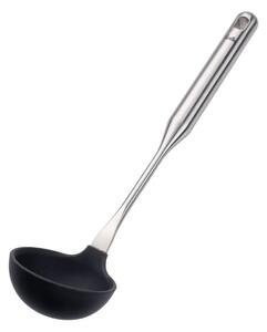 Κουτάλα σούπας σιλικόνης Fissler Essential από ανοξείδωτο ατσάλι και μήκος 34cm