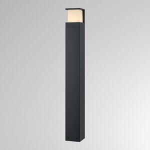 Molto Luce Φωτιστικό δρόμου LED FYNN-Y, ύψος 85 cm, ανθρακί, CCT IP65 on/off, Μαύρο, Αλουμίνιο, σύγχρονο