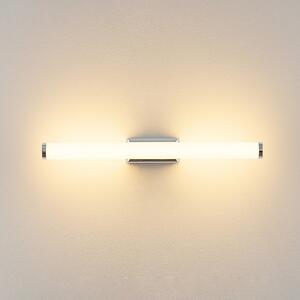 Molto Luce Φωτιστικό τοίχου LED VINA S, χρώμα χρωμίου, πλάτος 40 cm, IP44, CCT, Μεταλλικό, Μπάνιο, Αλουμίνιο, σύγχρονο