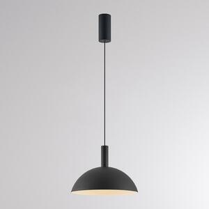 Molto Luce Φωτιστικό οροφής LED LORA II, μαύρο, Ø 24 cm, ρυθμιζόμενη ένταση φωτισμού, 40°, ρυθμιζόμενος, Μαύρο, Σαλόνι / τραπεζαρία, Μέταλλο, σύγχρονο