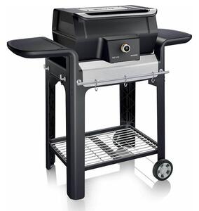Ηλεκτρική ψησταριά Severin PG 8107 Sevo GTS με ισχύ 3000W, επιφάνεια ψησίματος 41.5 x 31.5 cm και ρυθμιζόμενο θερμοστάτη