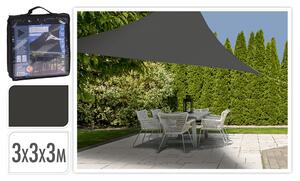 Πανί σκίασης τριγωνικό C46400260 - 3x3x3m - Dark Grey
