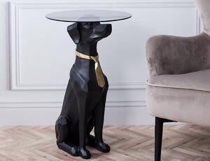 Τραπεζάκι Βοηθητικό Home Deco Factory σε σχήμα σκύλου, με διαστάσεις 45x45x66cm