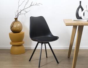 Καρέκλα Αtom Home Deco Factory με διαστάσεις 52x47x82cm - Black