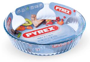 Πυρίμαχο σκεύος Bake & Enjoy Pyrex για τάρτα, με χωρητικότητα 2.1L και διάμετρο 26cm