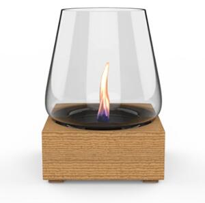 Επιτραπέζια Εστία Φωτιάς Poppy 17 Tenderflame με διάρκεια καύσης 4 - 5 ώρες, χωρητικότητα δεξαμενής 250ml και διαστάσεις 24x24x34.2cm - Natural