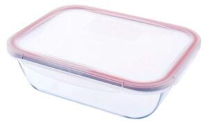 Γυάλινο Δοχείο Τροφίμων Cook & Click Pyrex με καπάκι, χωρητικότητα 0.8lt και διαστάσεις 20x15x9.5cm
