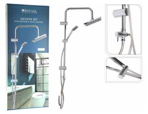 Στήλη Ντουζ Bathroom Solutions 2 εξόδων, με διαστάσεις 80x34cm - Chrome