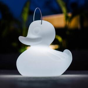 Φωτιστικό σχεδιασμού LED DUCK-DUCK XL για εξωτερικούς χώρους σε λευκό χρώμα