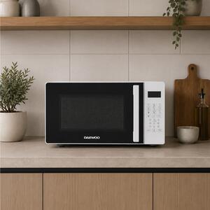 Φούρνος μικροκυμάτων Daewoo KOR-6D2W με χωρητικότητα 20L και ισχύ 700W - White
