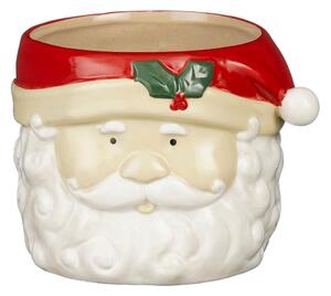 Χριστουγεννιάτικο Κασπώ (13.5x15.5x11.5) Edelman Santa Red 1201027