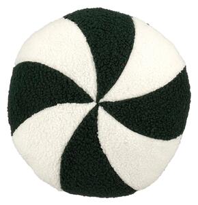 Χριστουγεννιάτικο Μαξιλάρι Fleece (Φ30) Edelman Candy Cane D.Green 1207366