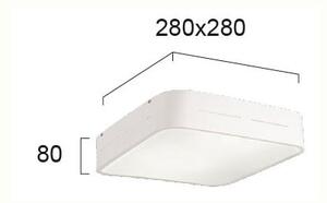 Φωτιστικό Πλαφονιέρα Viokef Terry White 4104200