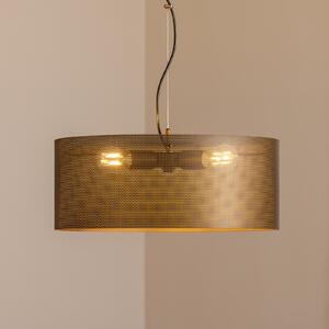 Domiluce Κρεμαστή λάμπα Zofia, καφέ, μέταλλο, Ø 50 cm, 3 φώτα, E27, ρυθμιζόμενος, Καφέ / Σκουριάς, Σαλόνι / τραπεζαρία, Μέταλλο, σύγχρονο