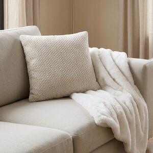 Διακοσμητικό Μαξιλάρι Βελουτέ (45x45) L-C Flanela Beige 1612757