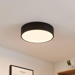 Lindby Simera LED φωτιστικό οροφής 30cm, μαύρο