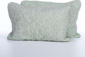 Ζεύγος Μαξιλαροθήκες Καπιτονέ (52x72) Nef-Nef Homeware Premium Zinovia Mint