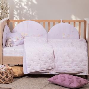 Κουβερλί Λίκνου (80x110) Nef-Nef Homeware Special Lilac