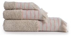 Πετσέτα Χεριών (30x50) Nef-Nef Homeware Quantro Beige 500gsm
