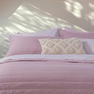 Ζεύγος Μαξιλαροθήκες Καπιτονέ (52x72) Nef-Nef Homeware Colorfull Lilac