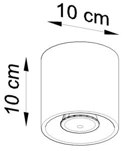 Sollux SL.0021 - Φωτιστικό σποτ ORBIS 1 1xGU10/10W/230V λευκό