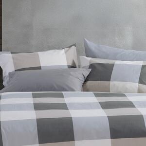 Μαξιλαροθήκη (52x72) Nef-Nef Homeware Casual Check Grey