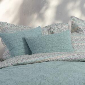 Διακοσμητική Μαξιλαροθήκη (50x50) Nef-Nef Homeware Starige Aqua