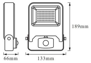 Ledvance - Προβολέας LED με αισθητήρα ENDURA LED/20W/230V IP44