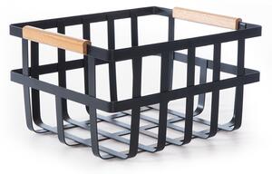 Καλάθι Αποθήκευσης (31x26x16.5) Nef-Nef Homeware Sezen Black