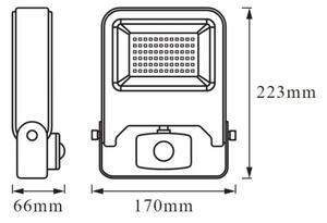 Ledvance - Προβολέας LED με αισθητήρα ENDURA LED/30W/230V IP44