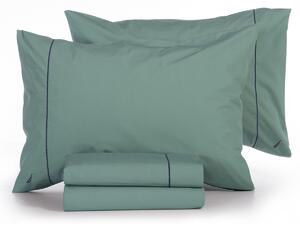 Σεντόνια Διπλά (Σετ) Nautica By Nef-Nef Homeware Nau Wave Solid Πράσινο