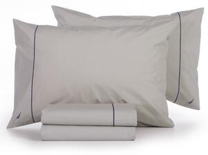 Σεντόνια Διπλά (Σετ) Nautica By Nef-Nef Homeware Nau Wave Solid Μπεζ