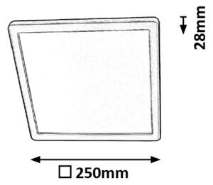 Rabalux 3359 - Φως οροφής μπάνιου LED LAMBERT LED/15W/230V IP44