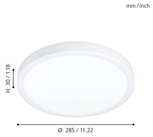 Eglo 99265 - Φως οροφής μπάνιου LED FUEVA 5 LED/20W/230V IP44