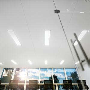 Sigor LED πάνελ Fled, 4.320 lm, 120x30 cm, 115°, 3.000 K, Λευκό, Σαλόνι / τραπεζαρία, Πλαστικό, σύγχρονο