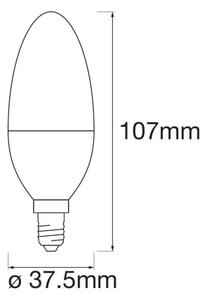 ΣΕΤ 3x LED RGBW Επιτραπέζια λάμπα με dimmer SMART+ E14/5W/230V 2700K-6500K - Ledvance