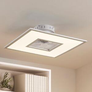 Lindby ανεμιστήρας οροφής LED Romea, γωνιακός, DC, αθόρυβος, 60 cm