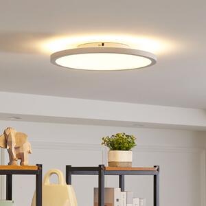 Arcchio Φωτιστικό οροφής LED Brenda, Ø 40 cm, CCT, τηλεχειριστήριο, ρυθμιζόμενος, Λευκό, Σαλόνι / τραπεζαρία, Πλαστικό, σύγχρονο