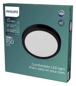 Philips - LED Φωτιστικό οροφής MAGNEOS LED/12W/230V 2700K μαύρο