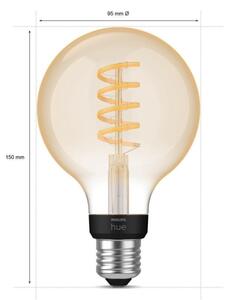 LED Dimmable λαμπτήρας Philips Hue WHITE AMBIANCE G93 E27/7W/230V 2200-4500K