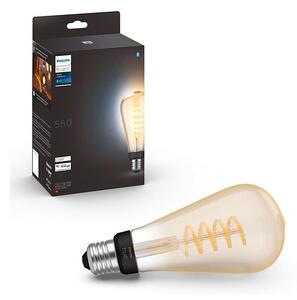 LED Dimmable λαμπτήρας Philips Hue WHITE AMBIANCE ST72 E27/7W/230V 2200-4500K