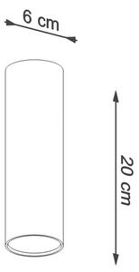 Sollux SL.0997 - Φωτιστικό σποτ LAGOS 1xGU10/10W/230V 20 cm λευκό