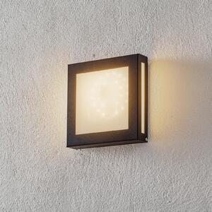 Aqua Legendo Mini LED φωτιστικό τοίχου εξωτερικού χώρου, ανθρακί